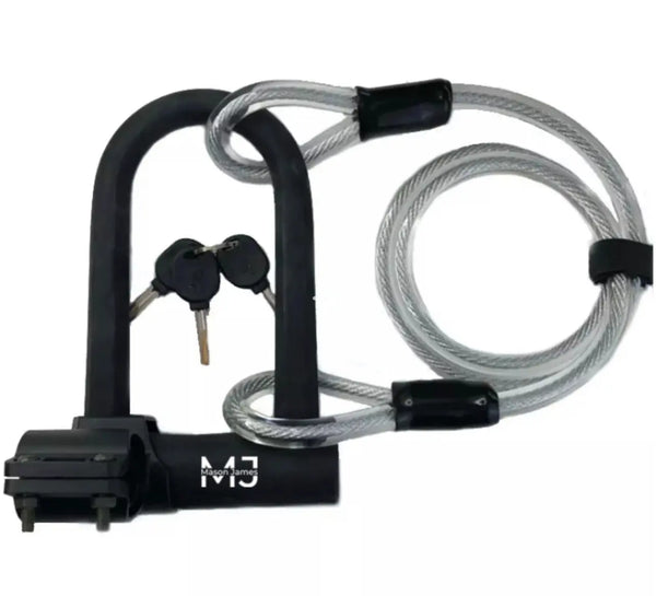 MasonJames Heavy Duty U-Lock for Maximum Security Epic EBike Adventures