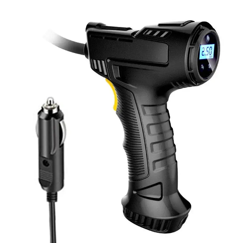 Recharge, Programmable, Air Pump with built in gauge, light, and adapters Epic EBike Adventures