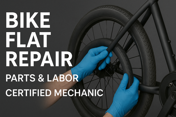 Ebike Flat Tire Repair/Tube Replacement