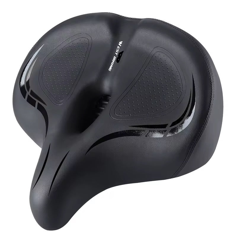 Wide Comfort Saddle – Extra-Support Ergonomic Seat for Electric Bikes
