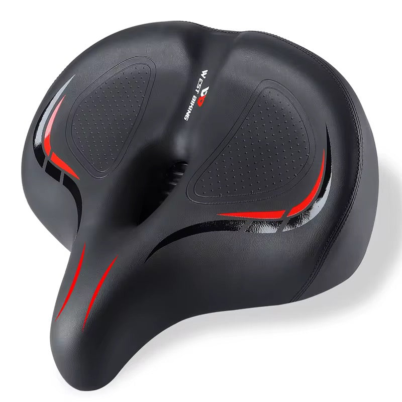 Wide Comfort Saddle – Extra-Support Ergonomic Seat for Electric Bikes