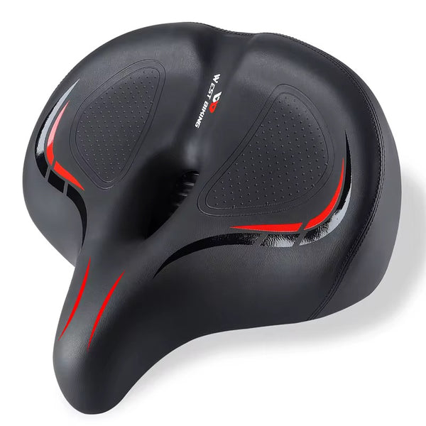 Wide Comfort Saddle – Extra-Support Ergonomic Seat for Electric Bikes