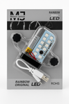 Mason James™ Rechargeable Spoke Light – 360° LED Wheel Visibility